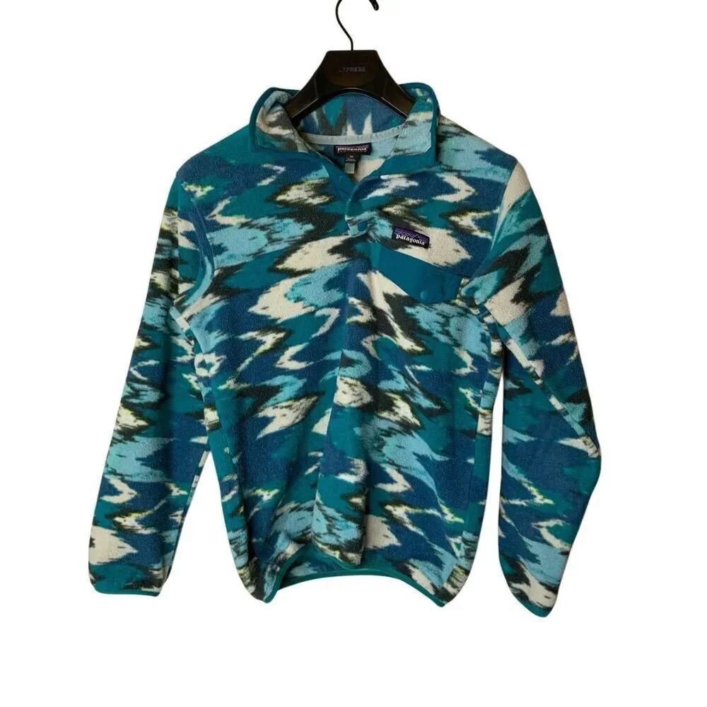 Patagonia Synchilla Trout tales Elwha women's size XS 25455